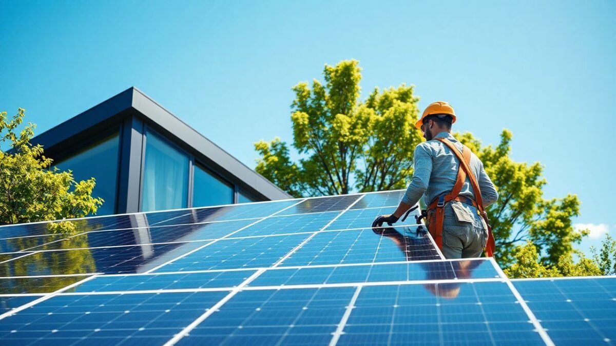 instalação de energia solar gdtecnica